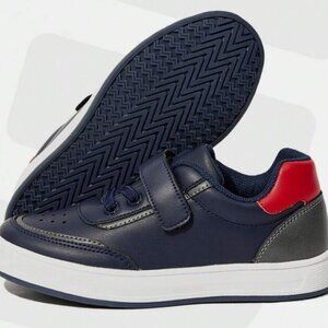 JNSQ Fashionable Collided Color Breathable Soft Bottom Anti-Slip shoes size 3.5